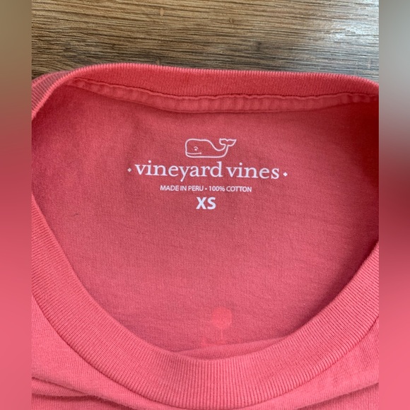 Vineyard Vines Long-sleeve Graphic Tee Mens Flagpoles Size-XS - Picture 4 of 11